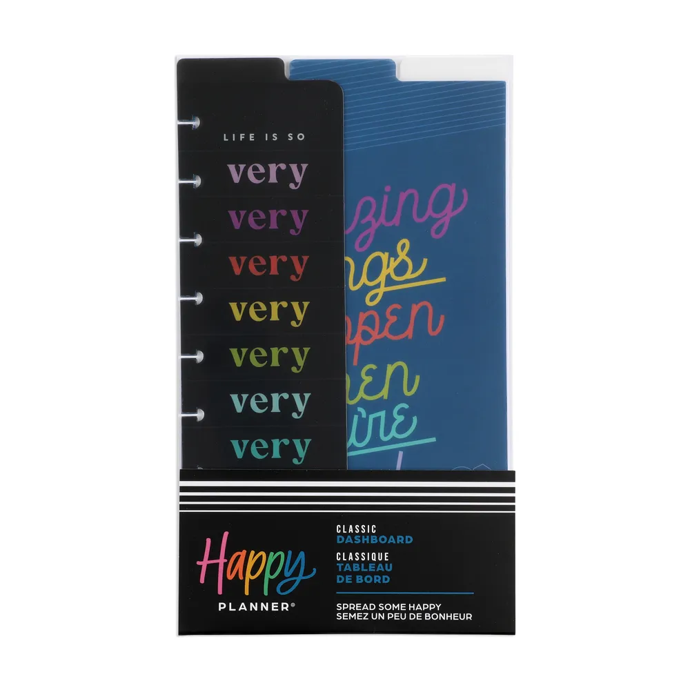 Happy Planner Spread Some Happy intercalaires Classic x3