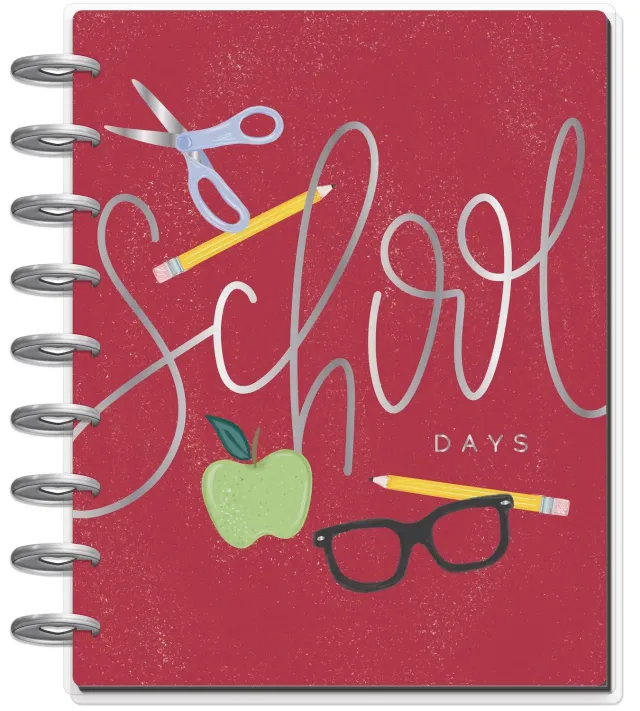Happy Planner School Days agenda professeur non daté 12 mois