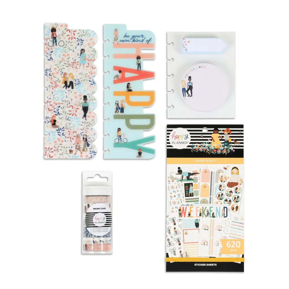 Me & my big ideas Squad Goals bundle pochette stickers Classic