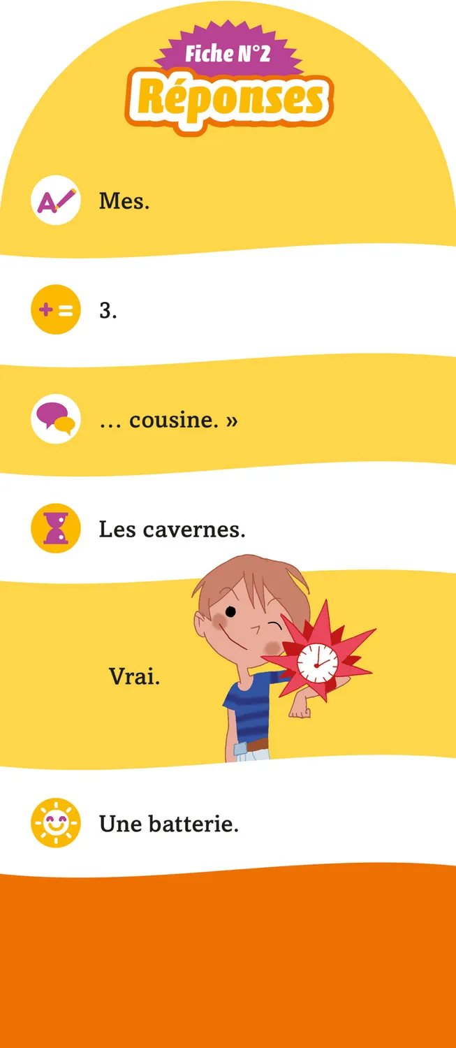 Frigobloc Les Incollables CE1-CE2 300 quiz 7-8 ans éventail