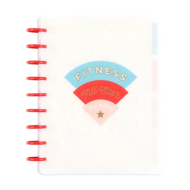 Happy Planner Fitness All Stars planner sport 12 mois non daté