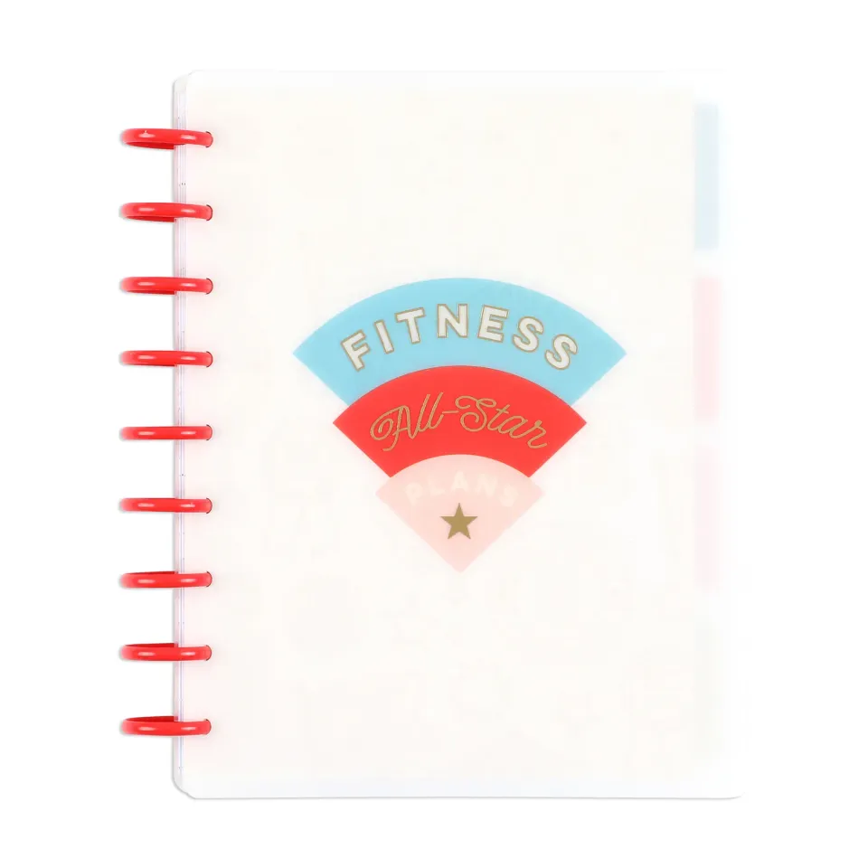 Happy Planner Fitness All Stars planner sport 12 mois non daté