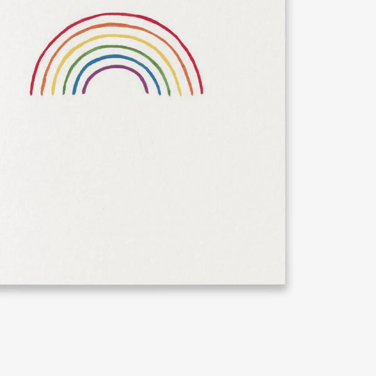 Kartotek Rainbow II petite carte A7 arc-en-ciel