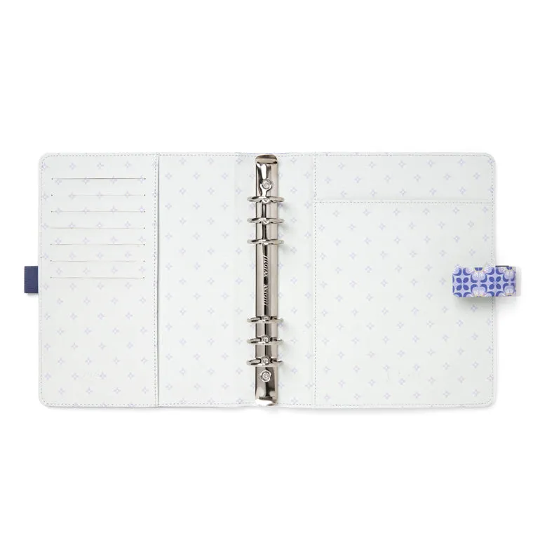 Filofax Mediterranean organiseur A5 bleu azulejos