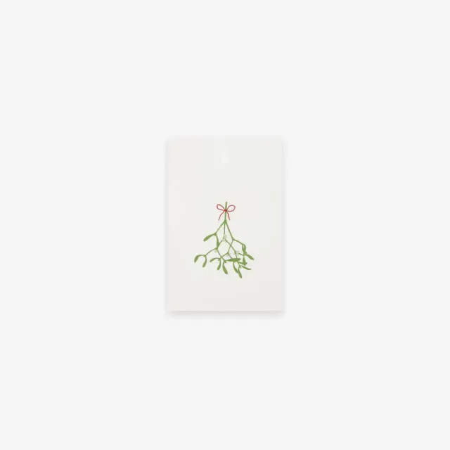 Kartotek Mistletoe étiquette cadeau Noël 46x70 mm