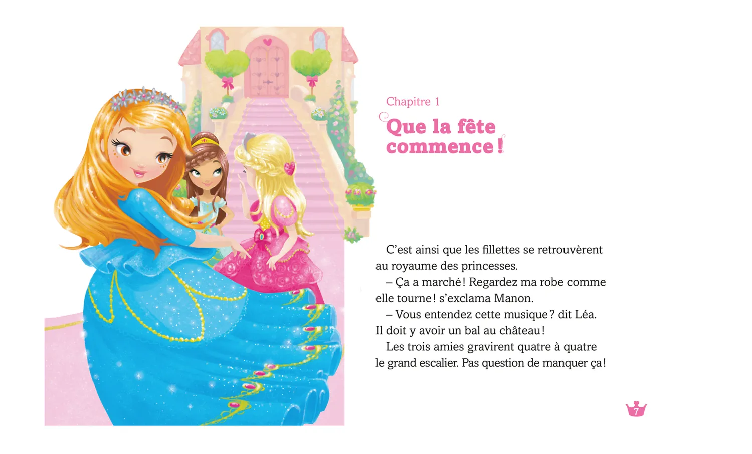 Frigobloc Une deux trois Princesses contre dragon roman 6 ans