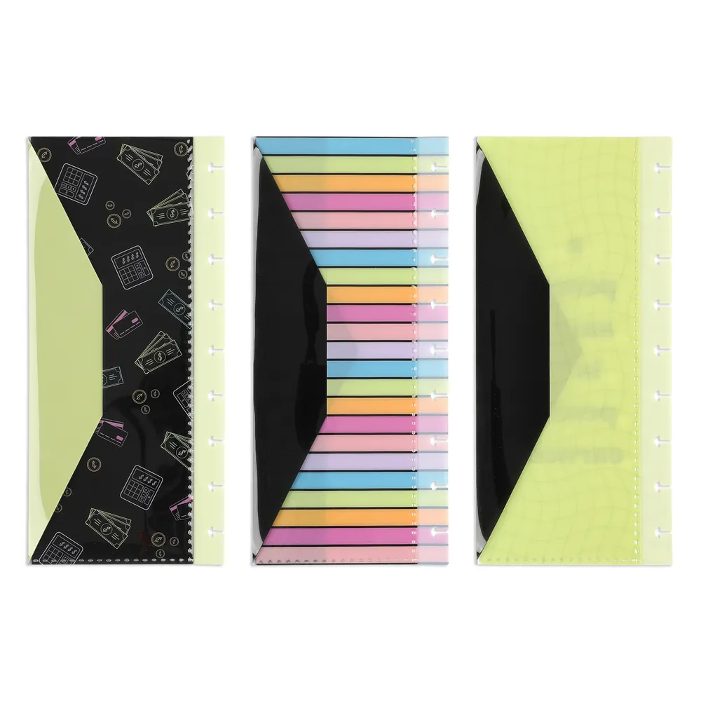 Happy Planner Bright Budget enveloppes Classic x3 budget