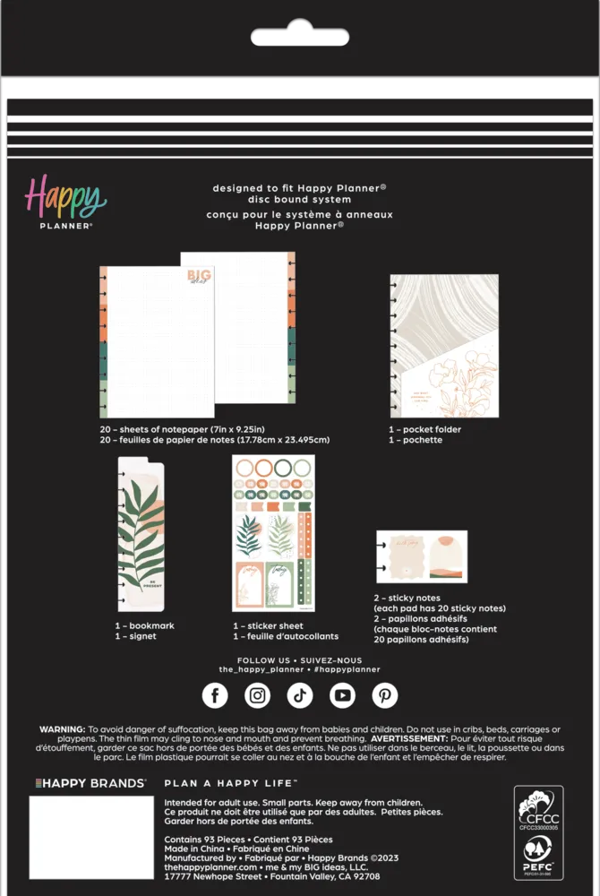 Happy Planner Desert Dunes kit planner Classic désert