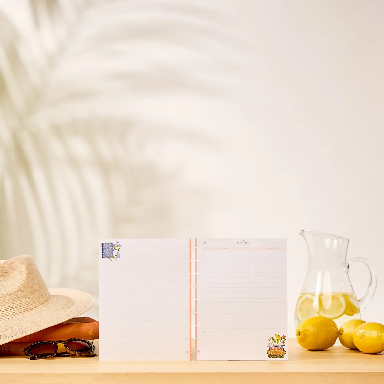 Happy Planner Cozy Reading recharge Classic 40 feuilles lecture