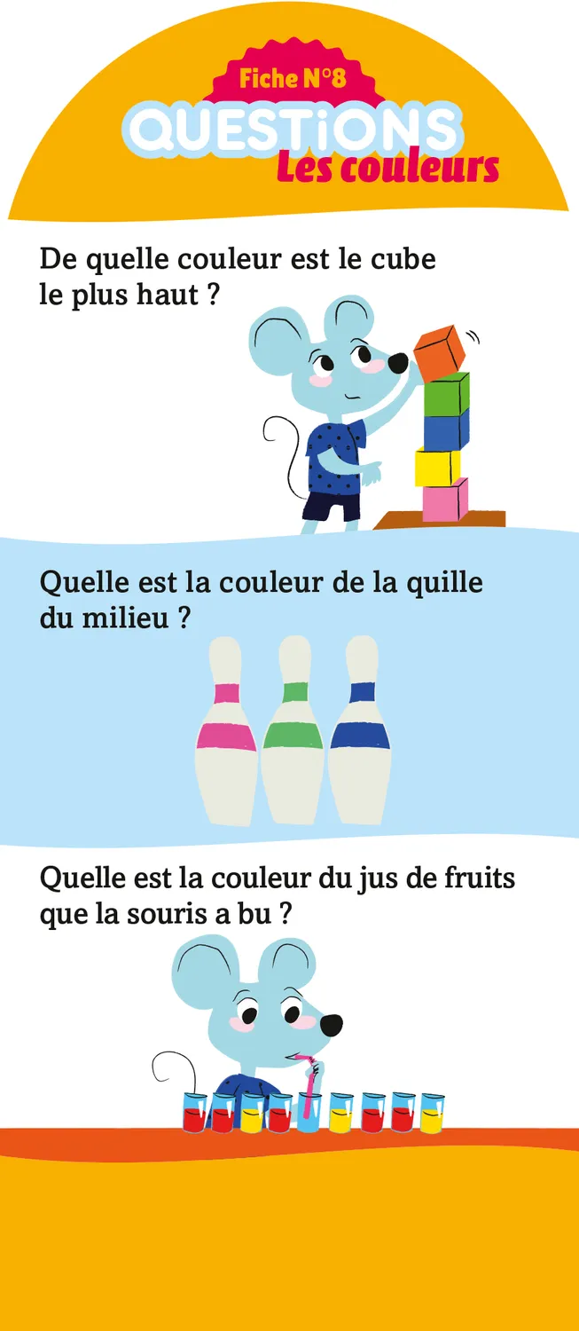 Les Incollables 180 quiz éventail MS-GS 4-5 ans