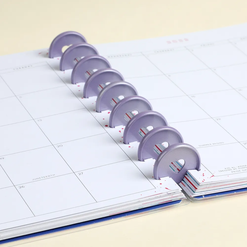 Happy Planner Pearl Powder Wisteria disques métal Medium
