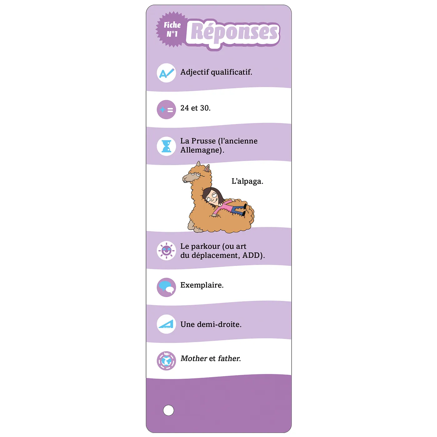 Frigobloc Les Incollables CM2 10-11 ans éventails quiz 900 questions