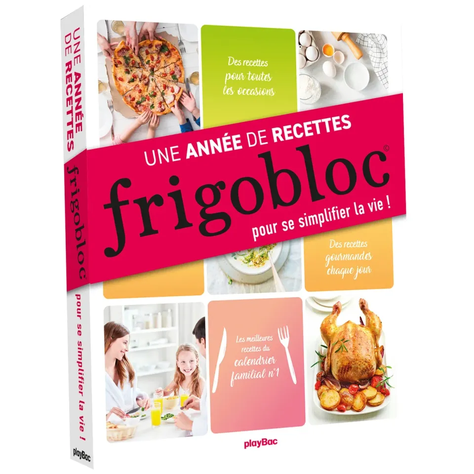 Frigobloc livre de cuisine Une année de recettes 365 idées