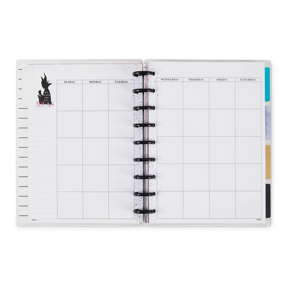Happy Planner Disney Villains Classic agenda 12 mois vertical