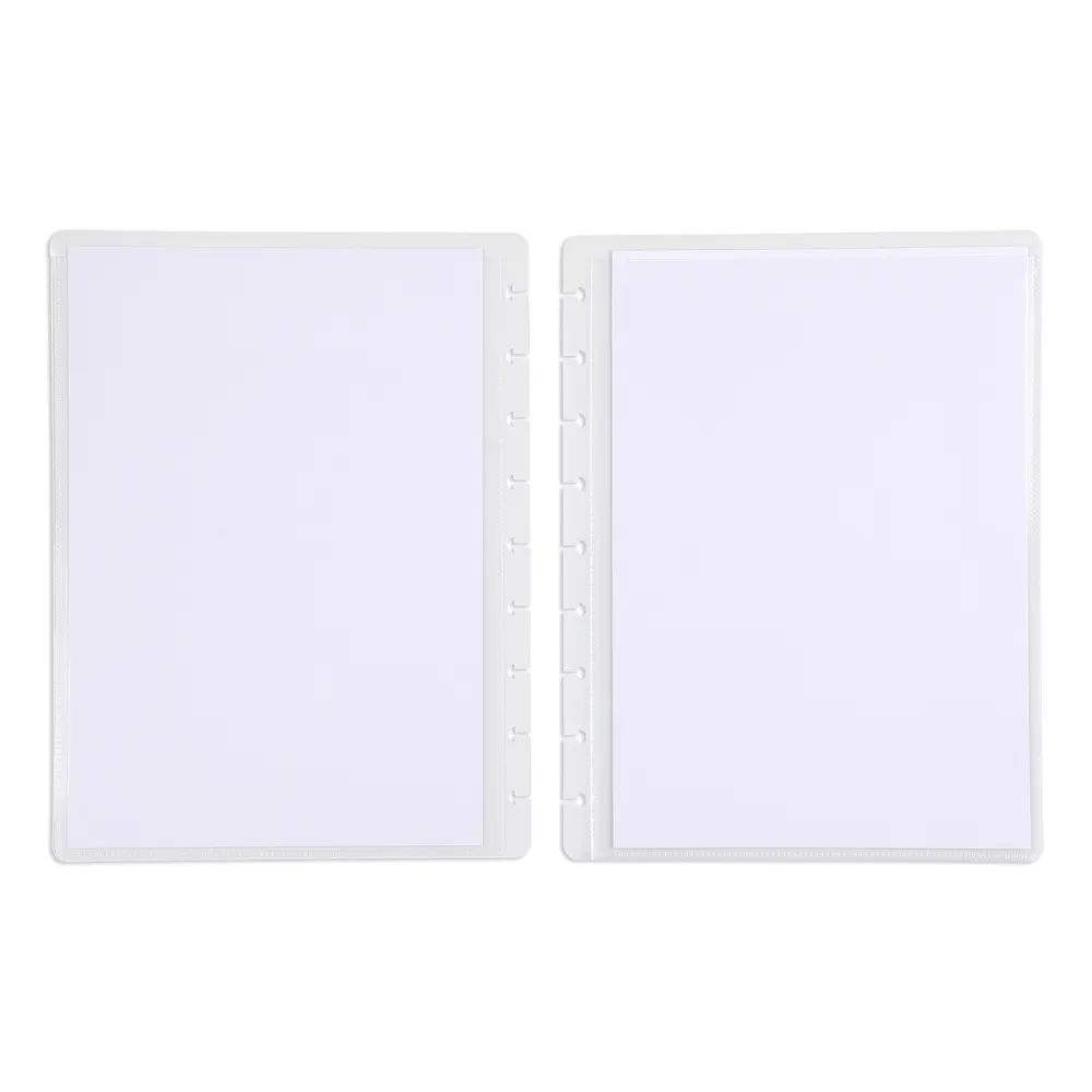 Happy Planner Everyday Essentials Cover Classic transparente à personnaliser
