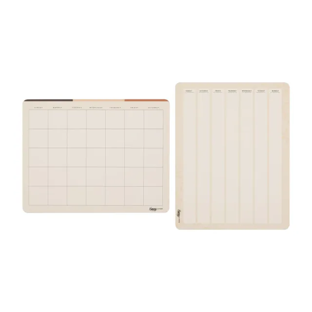 Happy Planner Modern Charm calendrier magnétique frigo lot 2