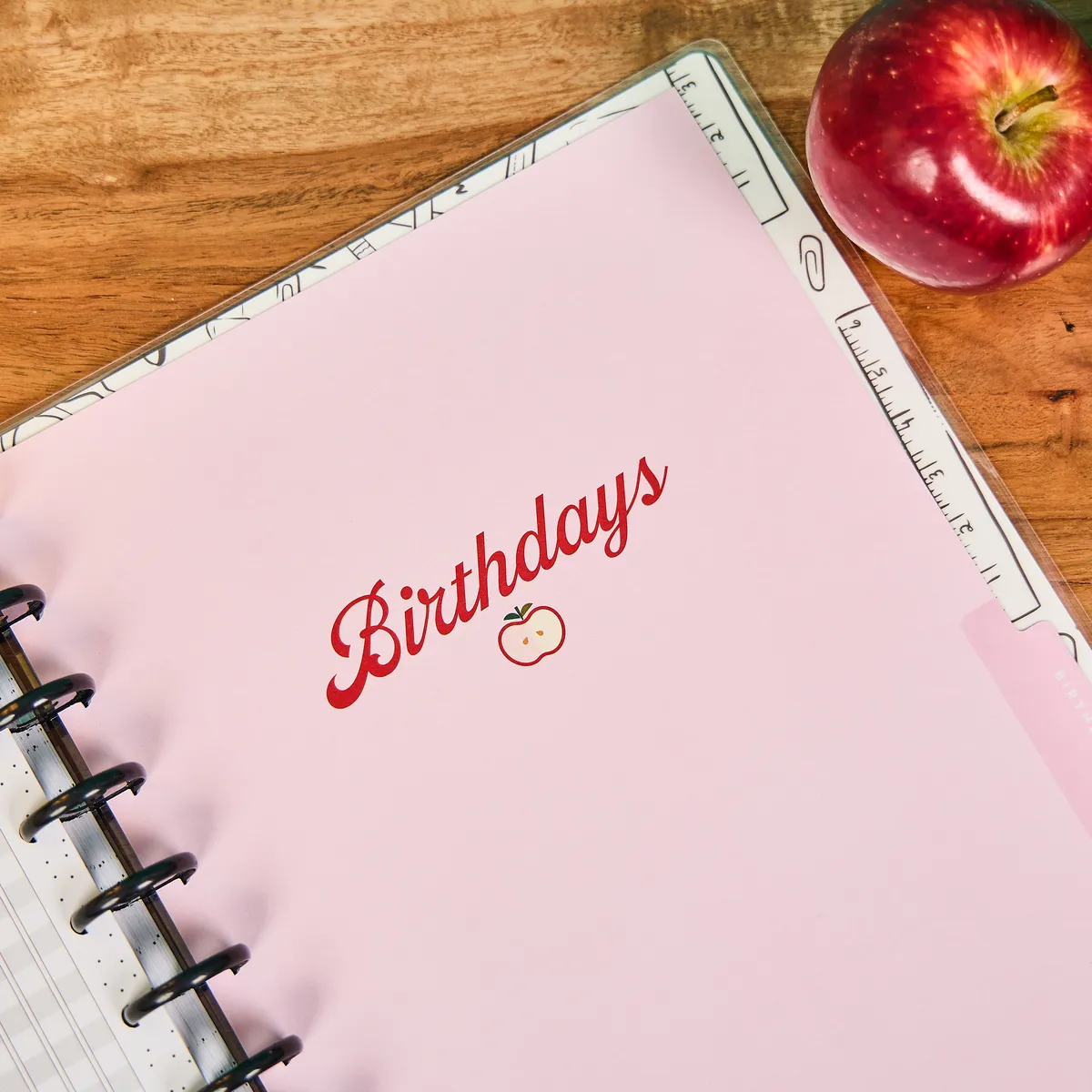 Happy Planner Mod Teacher Big pack présences anniversaires