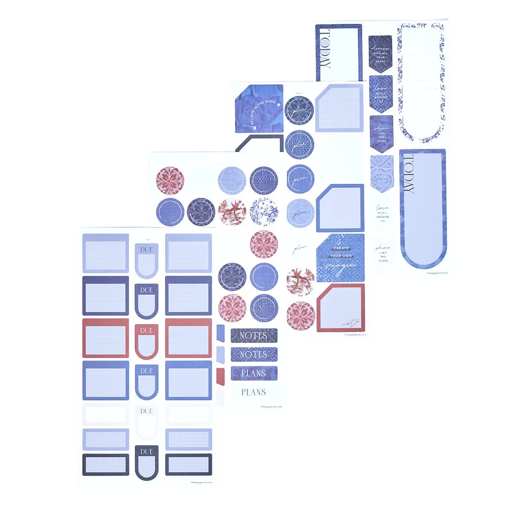 Me & my big ideas Shibori Classic stickers 758