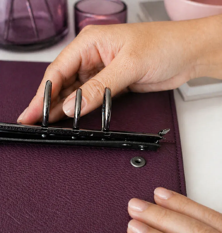 Filofax Camden organiseur Personal violet rechargeable