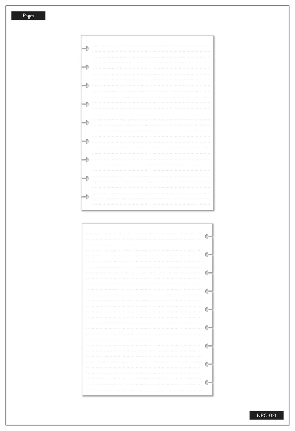 Happy Planner Achieve Greatness carnet Classic à anneaux pointillés