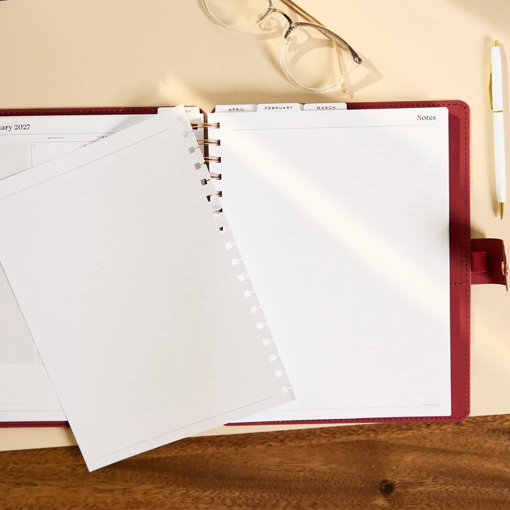 Citrine Classic papier recharge spiral pointillé 40 feuilles