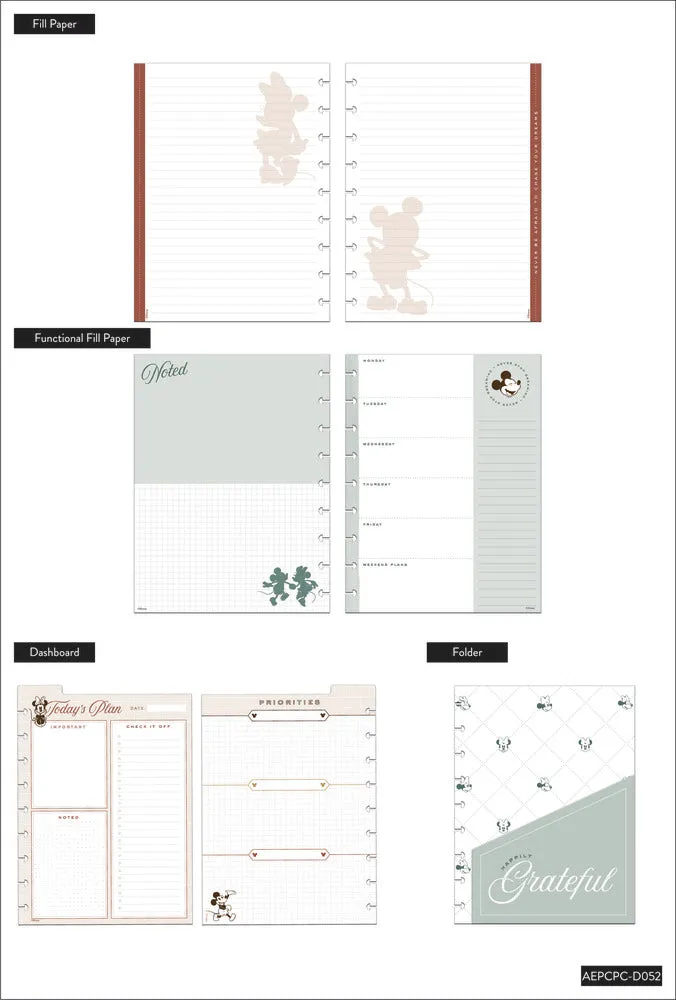 Happy Planner Disney Farmhouse kit compagnon classic Mickey Minnie