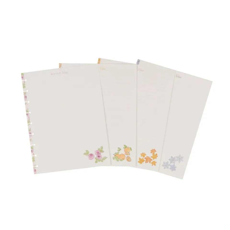 Happy Planner Seasonal Sidewalks papier recharge 40 feuilles