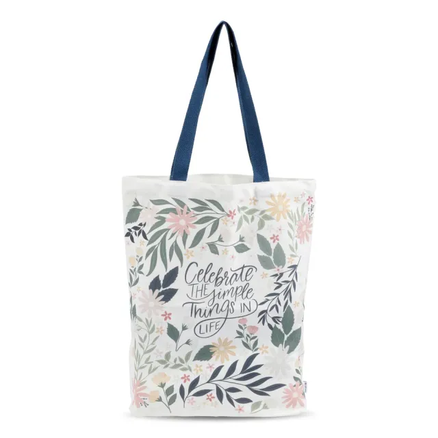 Happy Planner Fresh Fields tote bag toile floral 38 cm