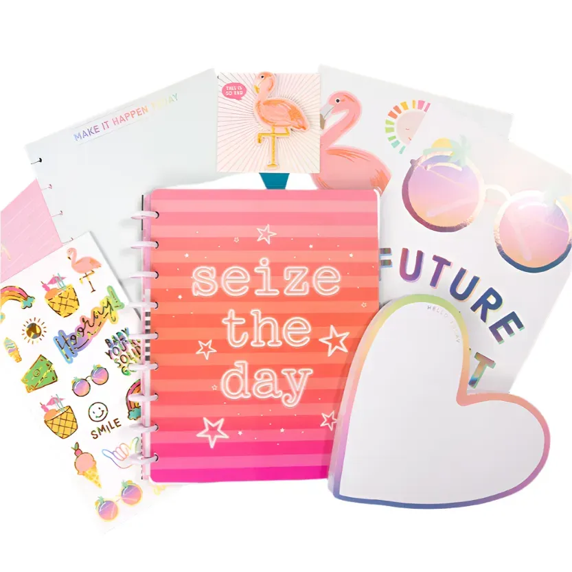 Happy Planner Be Happy Box Seize the Day coffret stickers été