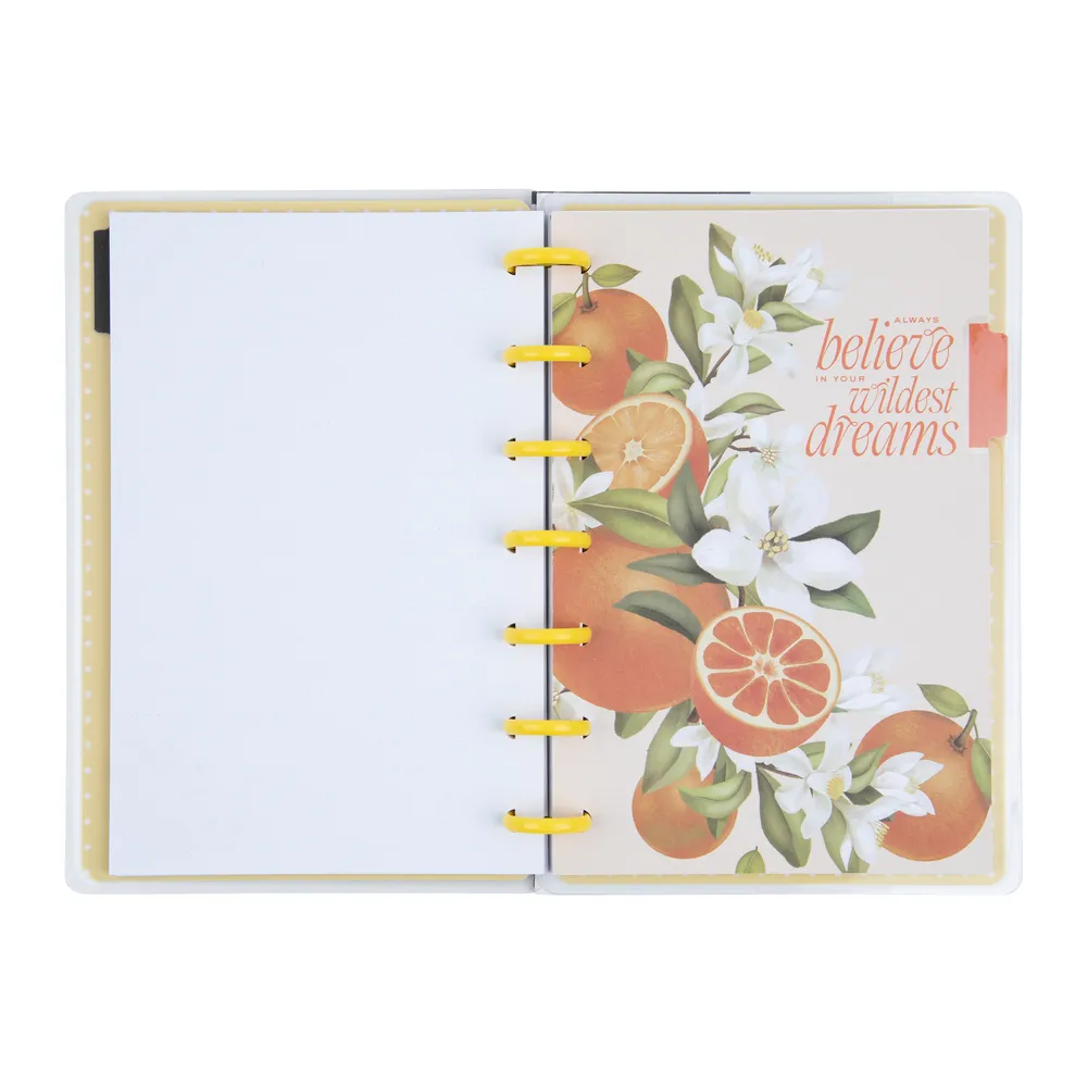 Happy Planner Fruit & Flora Mini carnet 60 feuilles pointillé