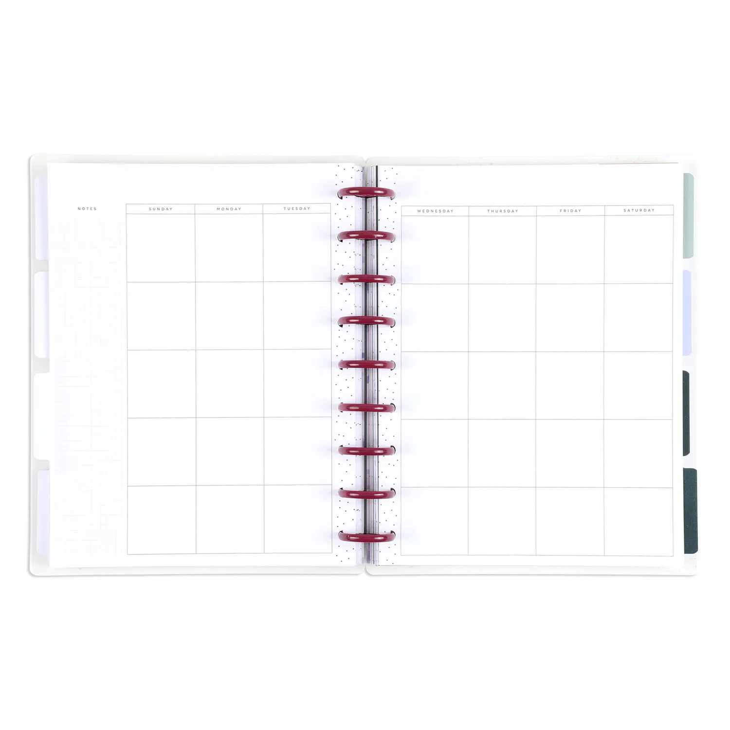 Happy Planner Pressed Painted agenda Classic vertical non daté