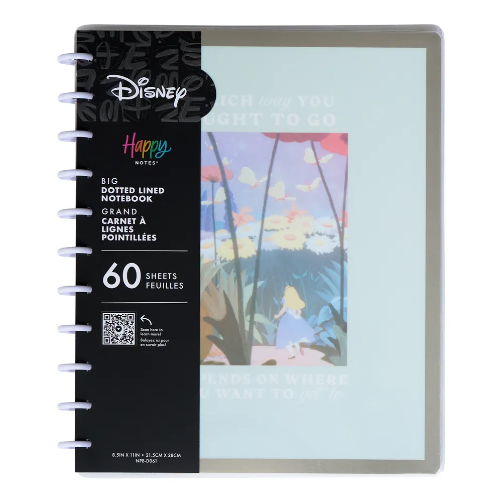 Me & my big ideas Alice Curious Big carnet pointillé 60 feuilles