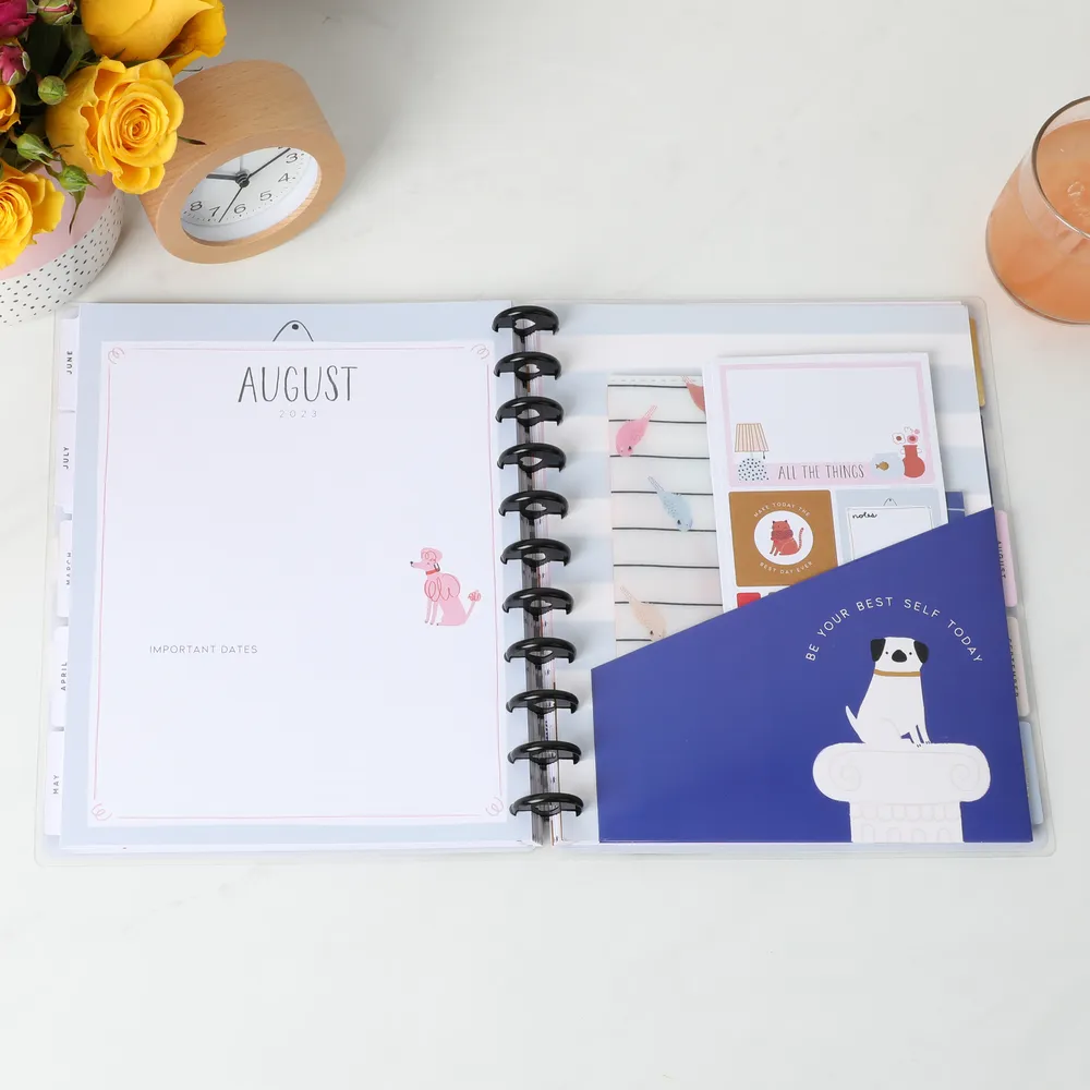 Happy Planner Cozy Pet Critters kit accessoires Big animaux
