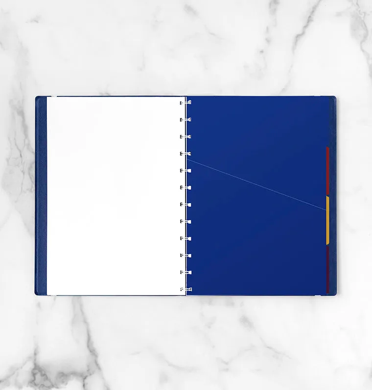 Filofax Notebook A4 intercalaires couleurs à onglets
