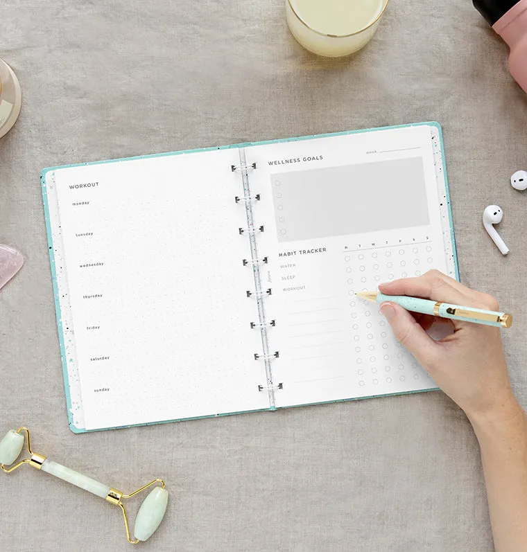 Filofax Recharge Notebook A5 Wellness Tracker 56 feuilles