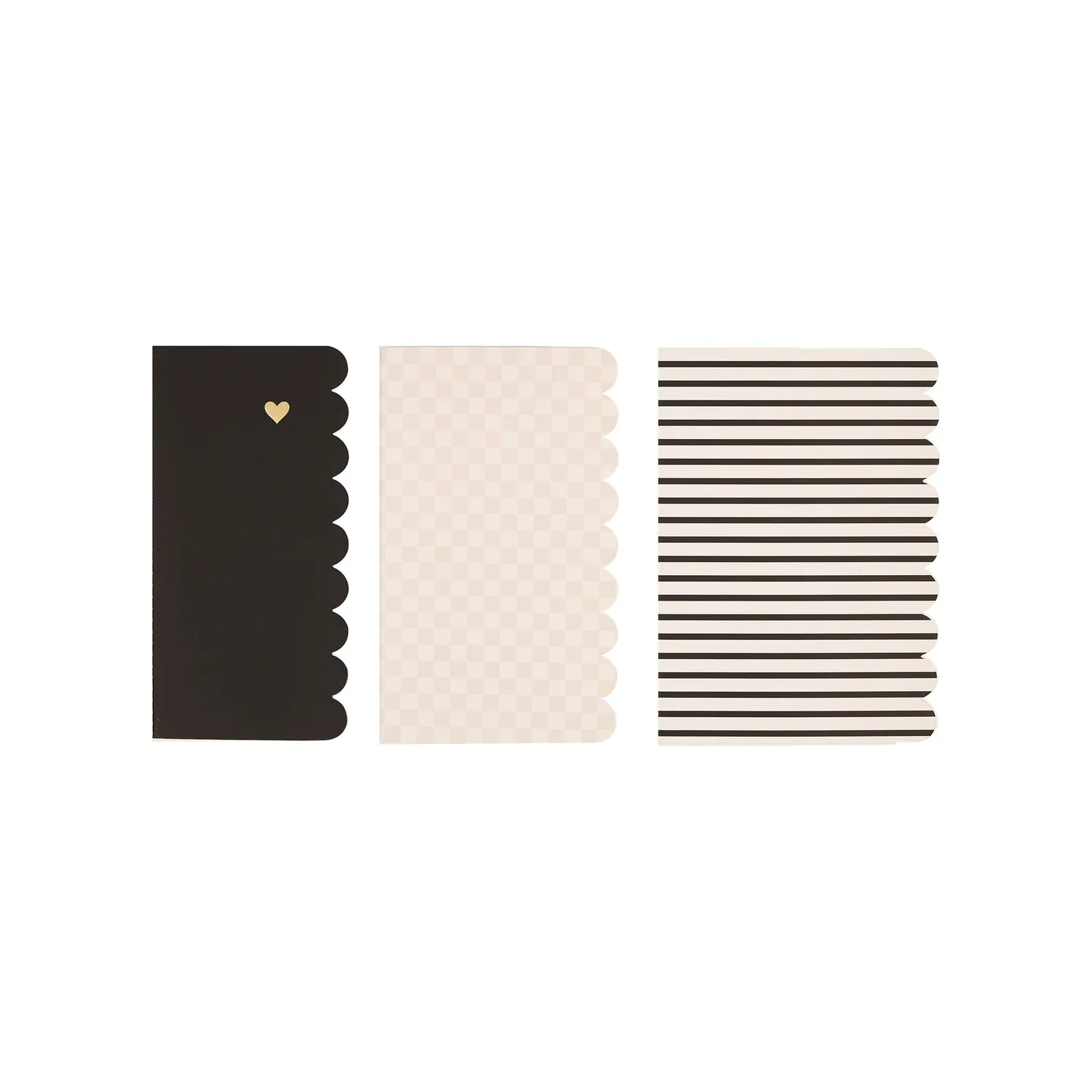 Me & my big ideas Happy Life Folio Modern Tones Scallop carnet A5 x3 pointillés