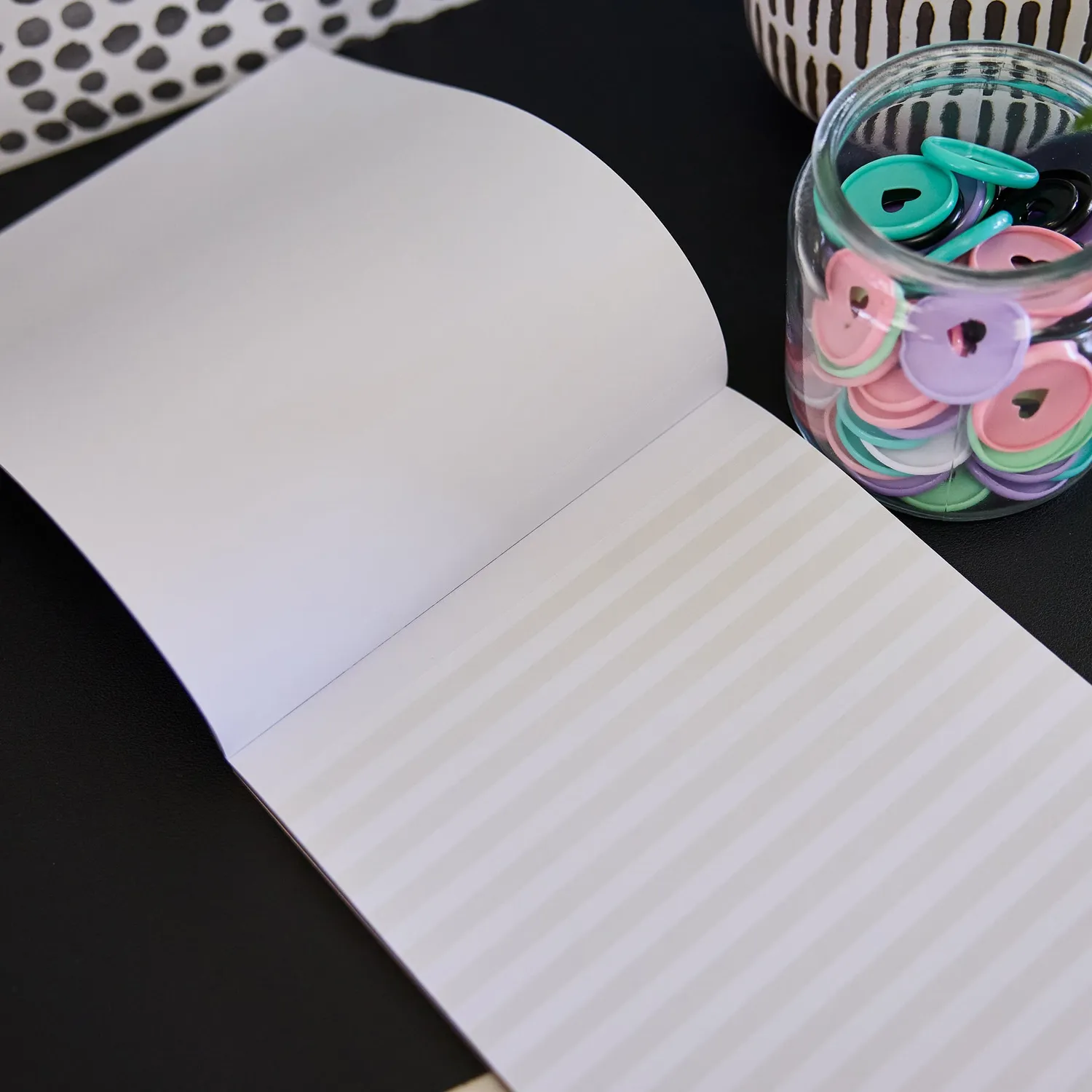 Happy Planner Love L+S bloc-notes Classic ligné 52 pages doré