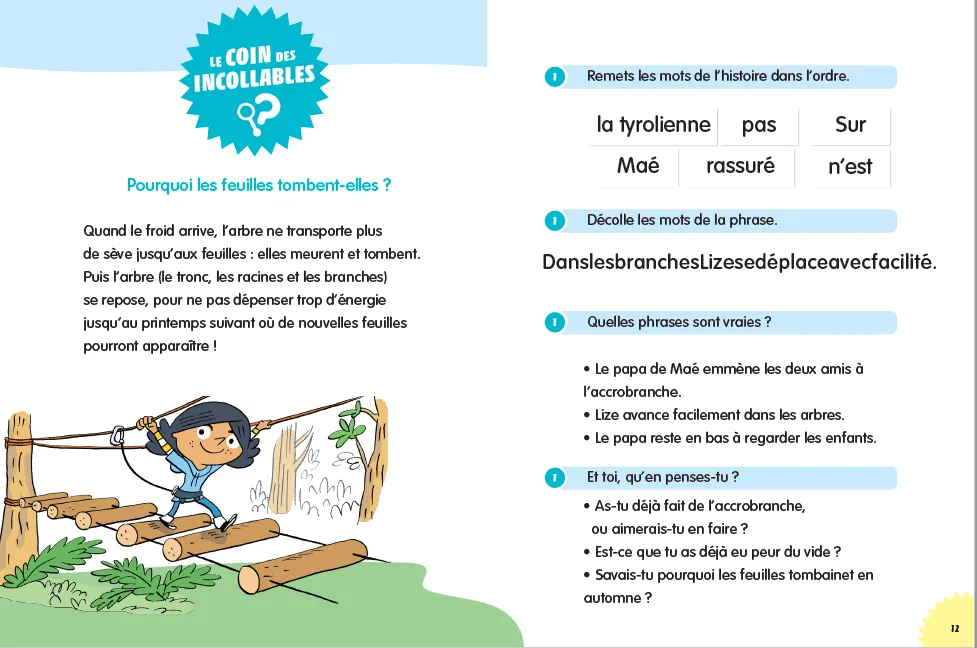 Les Incollables Premières lectures Tome 5 livre niveau 3