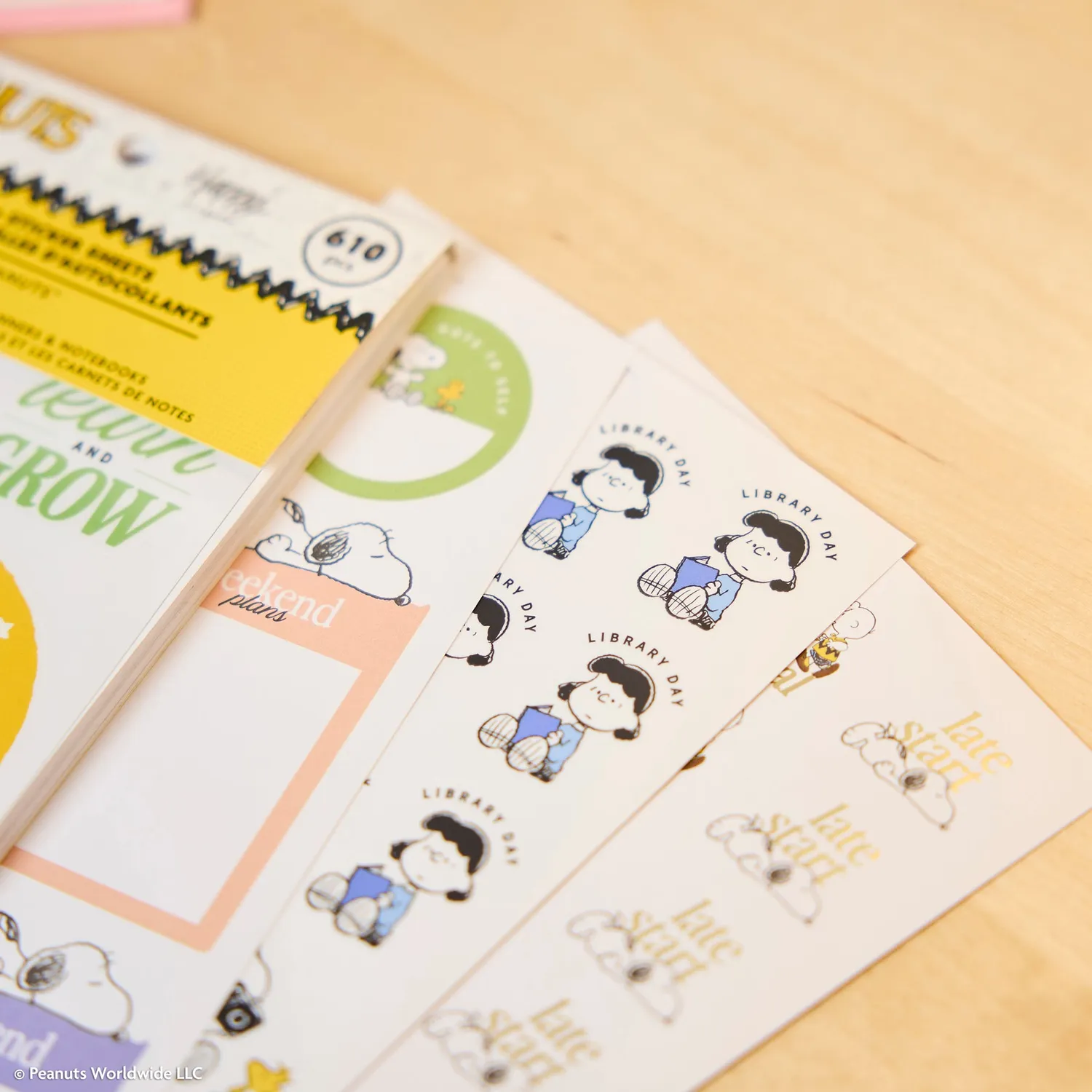 Happy Planner Peanuts Teacher stickers Big value pack