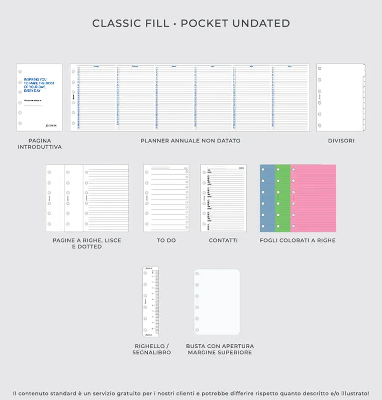 Filofax Confetti organiseur Pocket anthracite