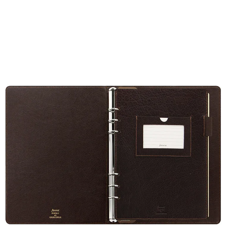 Filofax Heritage organiseur A5 Compact marron cuir