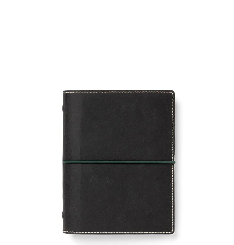 Filofax Eco Essential Organiser Pocket agenda ébène vegan