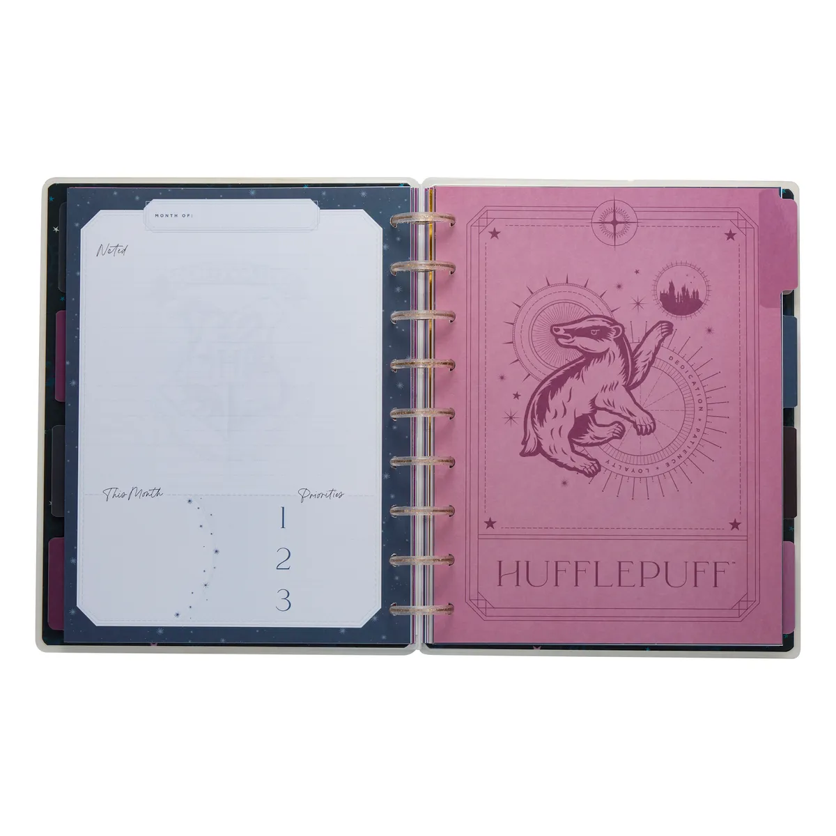 Happy Planner Harry Potter agenda vertical Classic non daté 12 mois