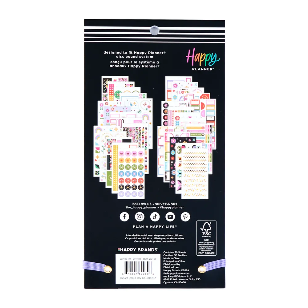 Happy Planner Mod Garden stickers value pack 928 autocollants