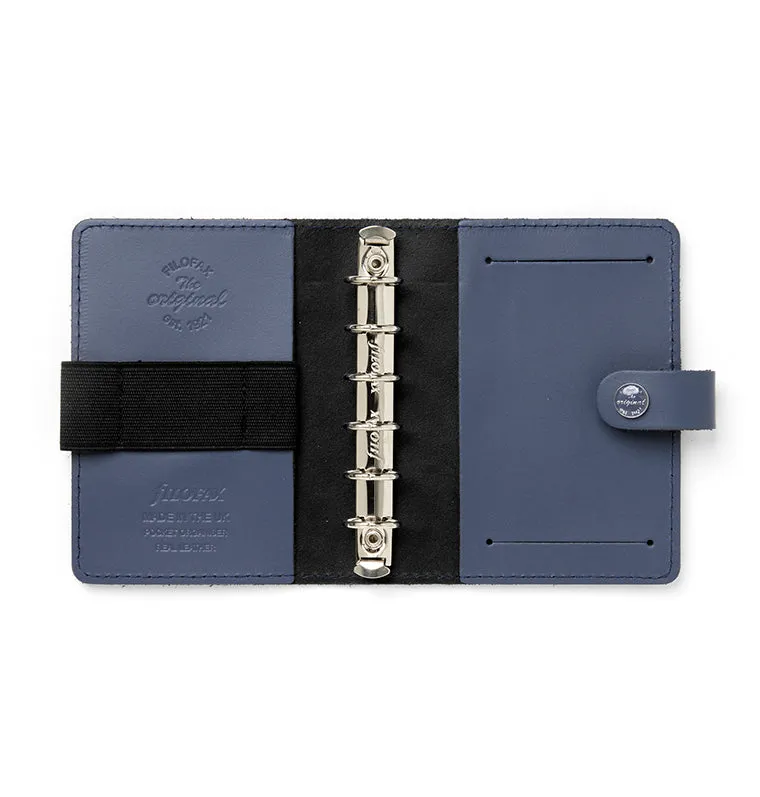 Filofax The Original Pocket organiseur Midnight Blue cuir