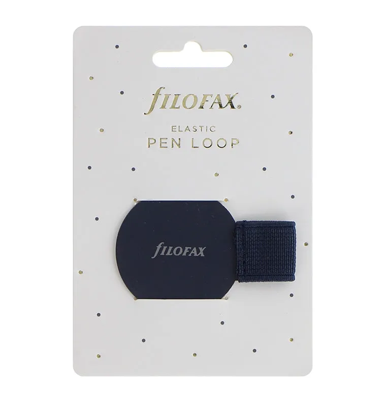 Filofax Classic boucle porte-stylo adhésive anthracite