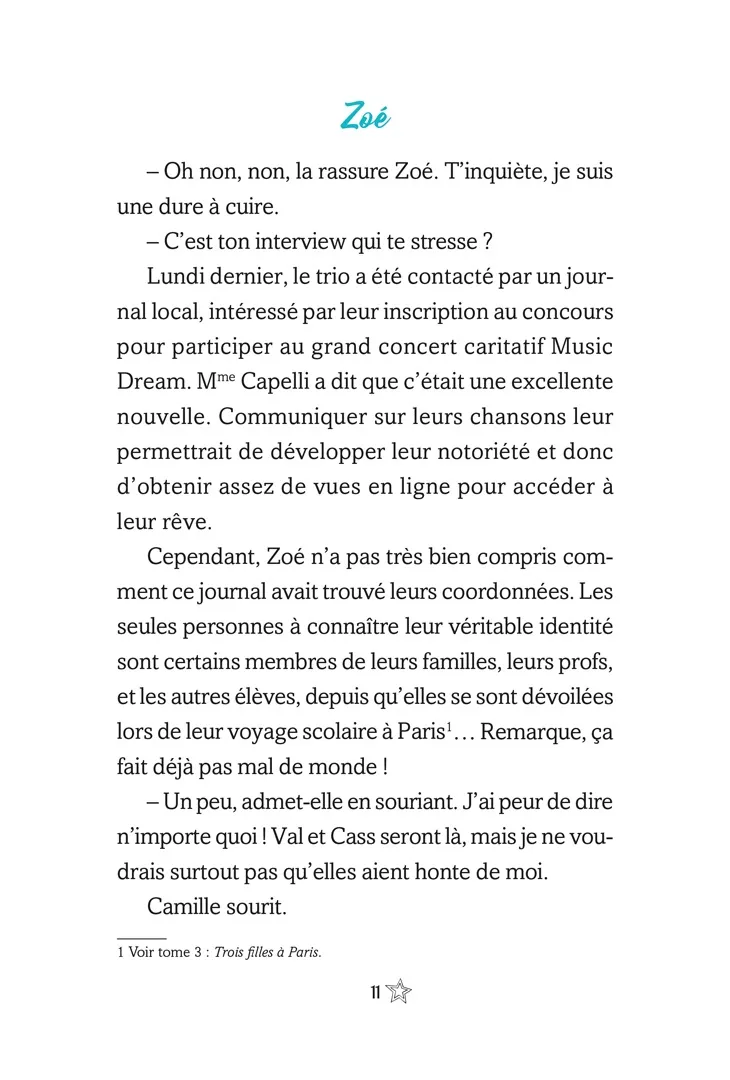 Frigobloc Coeur de Pop Concert surprise tome 4 roman
