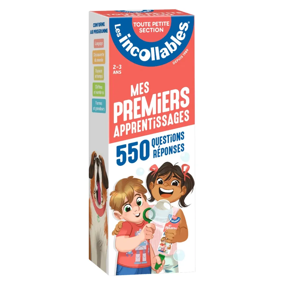 Les Incollables Toute Petite Section 2-3 ans éventails quiz 550