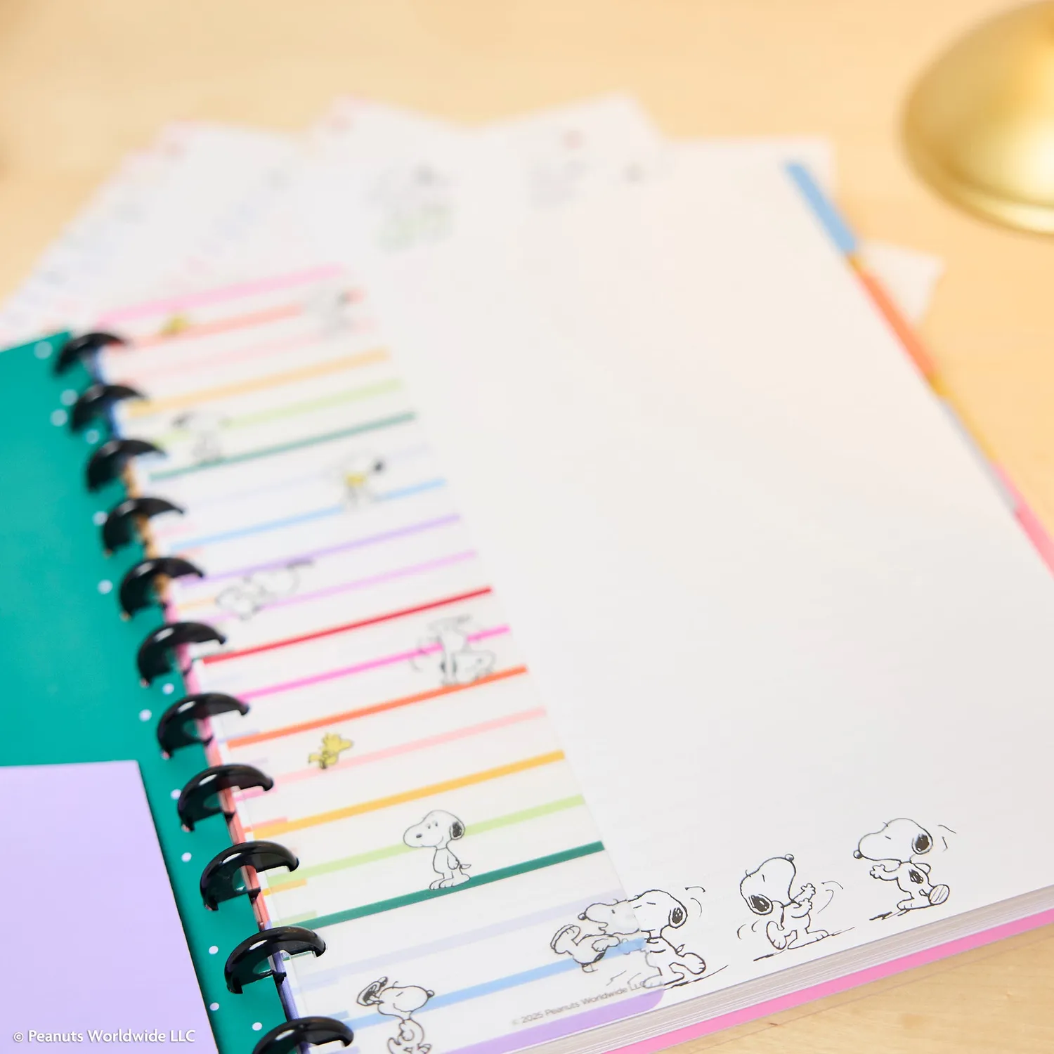 Happy Planner Peanuts Big kit accessoires Snoopy 20 feuilles