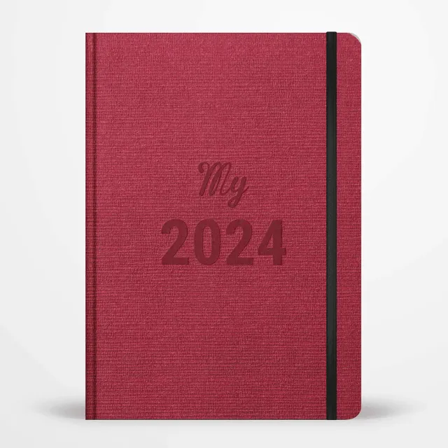 My365 Agenda 2024 A5 relié papier recyclé